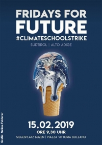 Unterstützung - Klimademonstration am 15. Februar 2019