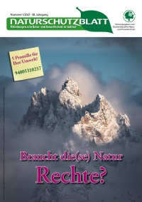 DVN - Naturschutzblatt 1/2021 erschienen