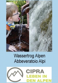 CIPRA - Wassertrog Alpen/Abbeveratoio Alpi