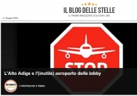 M5Stelle - “L’Alto Adige e l’(inutile) aeroporto delle lobby”