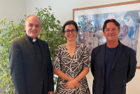 DVN - PM Bischof unterstützt Dachverband | CS Il vescovo sostiene la Federazione