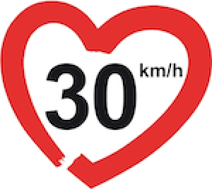 Unterschreibt: EBI "30km/h macht die Straßen lebenswert!"